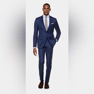 Mid blue Suitsupply suit jacket and pants